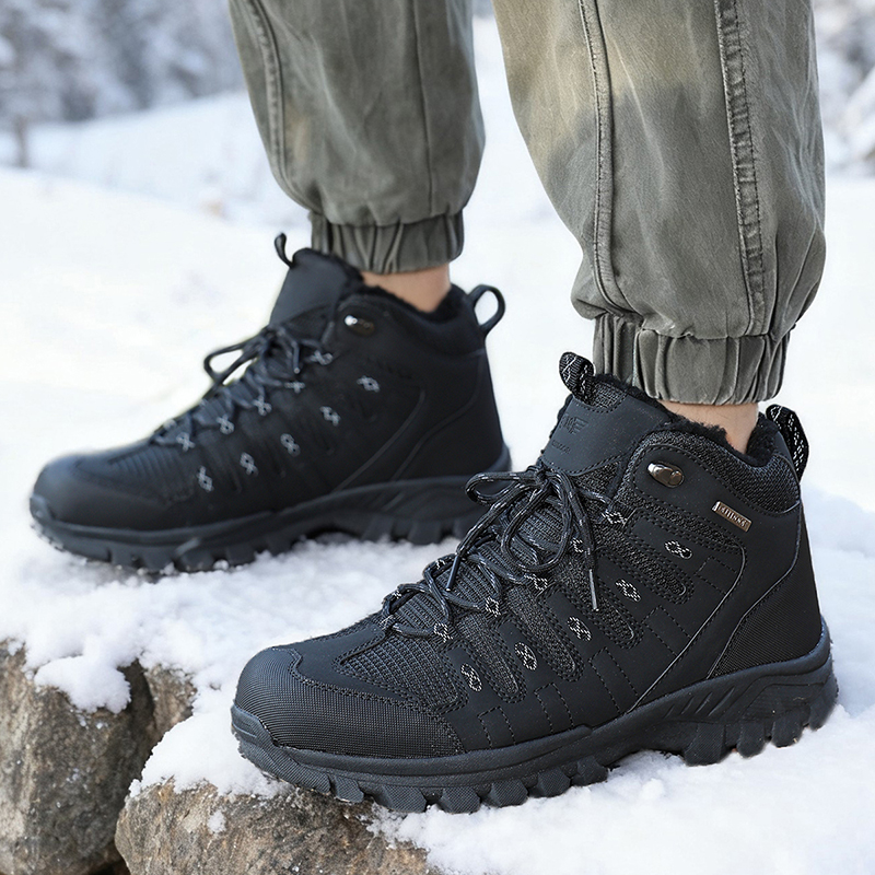 Winter Men's Boots Warm Plush  – Waterproof Winter Boot recenzja i cena