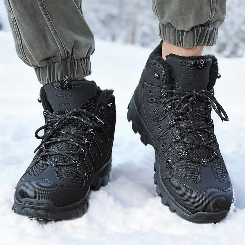Winter Men's Boots Warm Plush  – Waterproof Winter Boot recenzja i cena