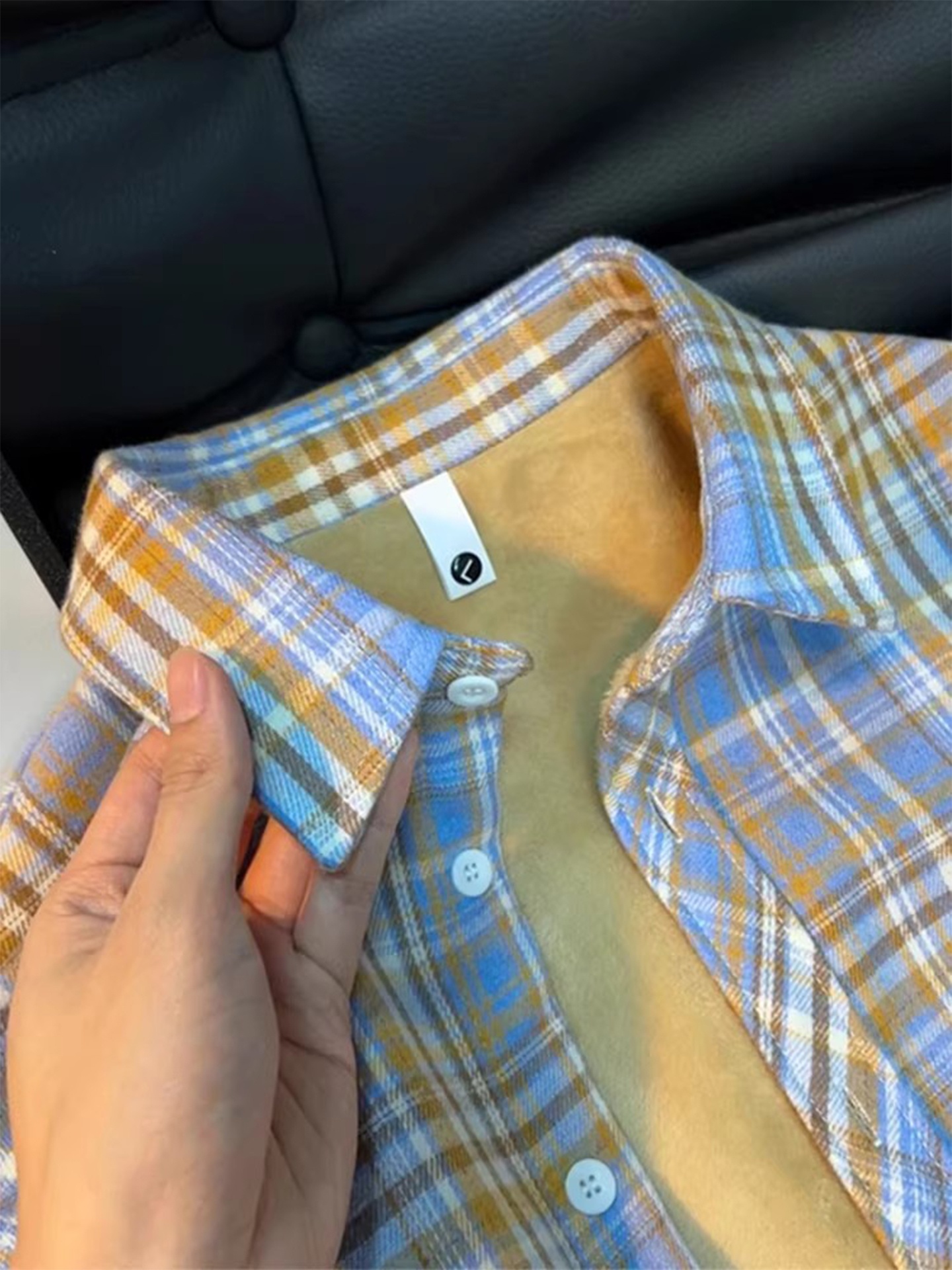 Men's Vintage Plaid Flannel Sh – Flannel Shirt Lined recenzja i cena