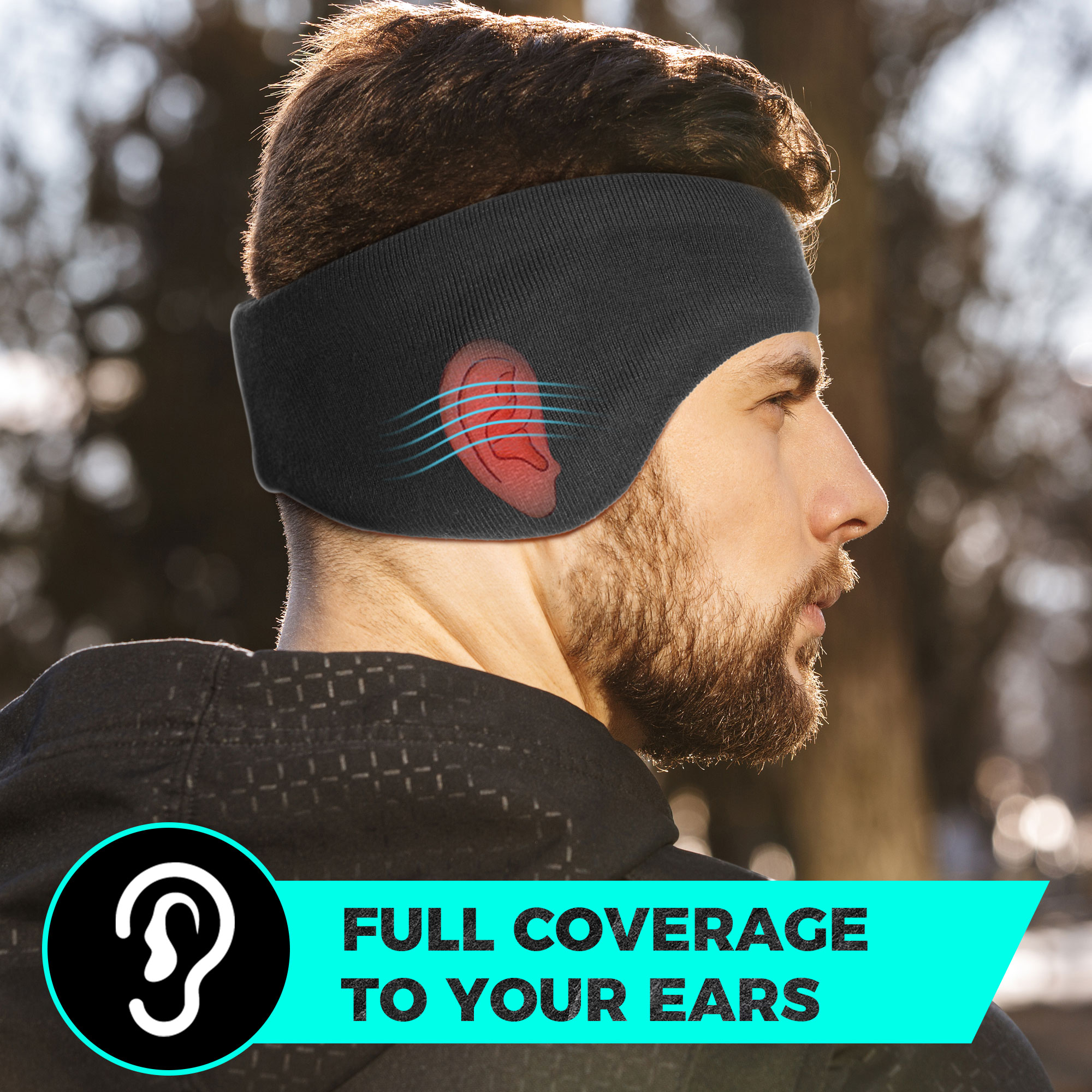 Winter Fleece Bandana Double-l – Winter Headband Fleece recenzja i cena