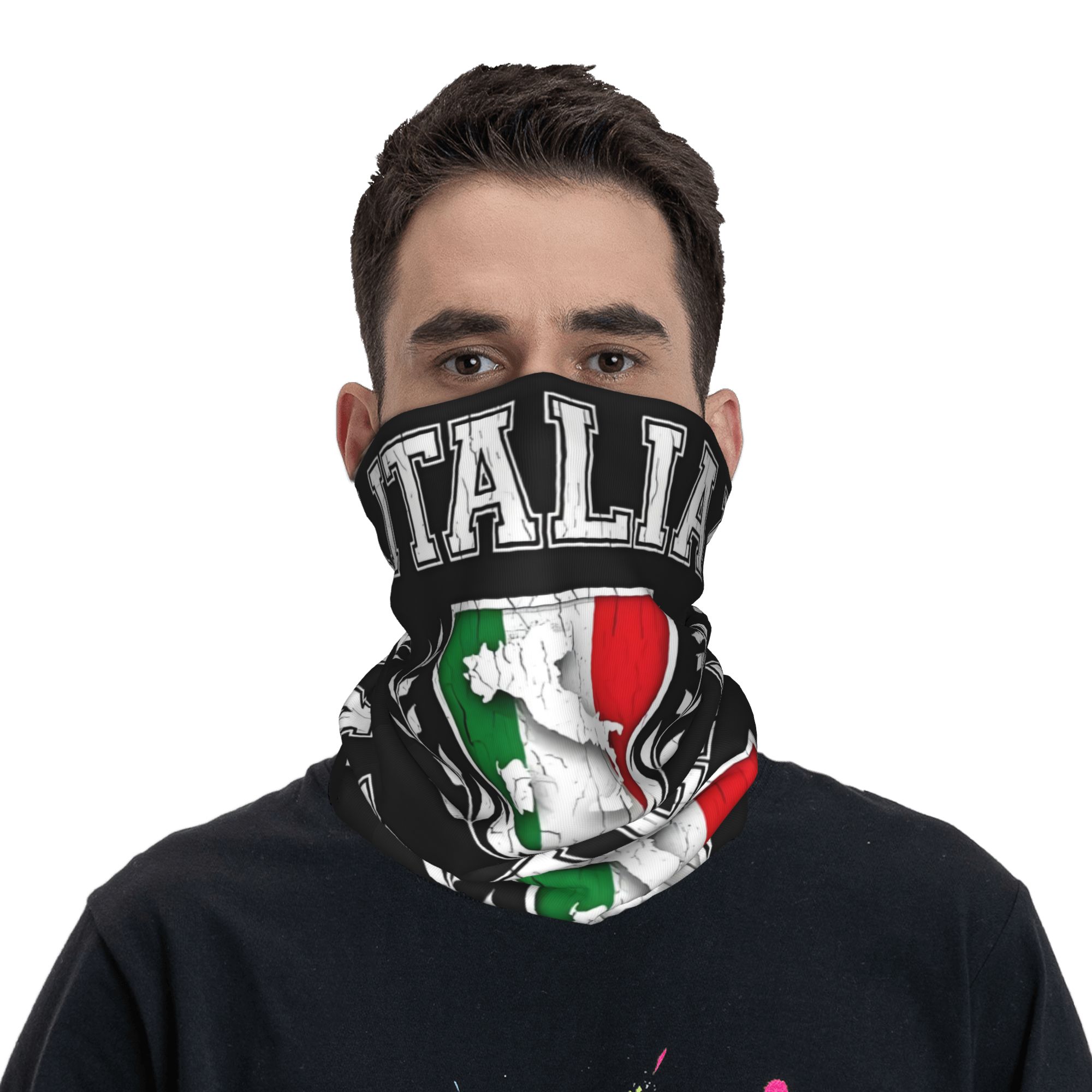 Custom Italy Flag Bandana Neck – Neck Gaiter Fleece recenzja i cena