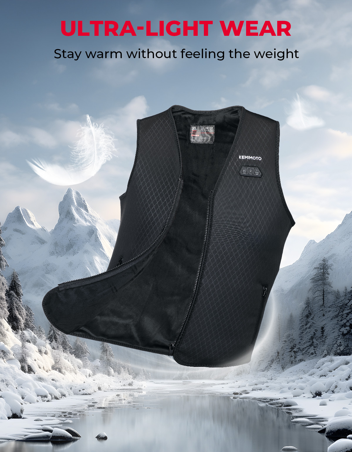 Lightweight Heated Vest USB Po – Heated Vest Battery recenzja i cena