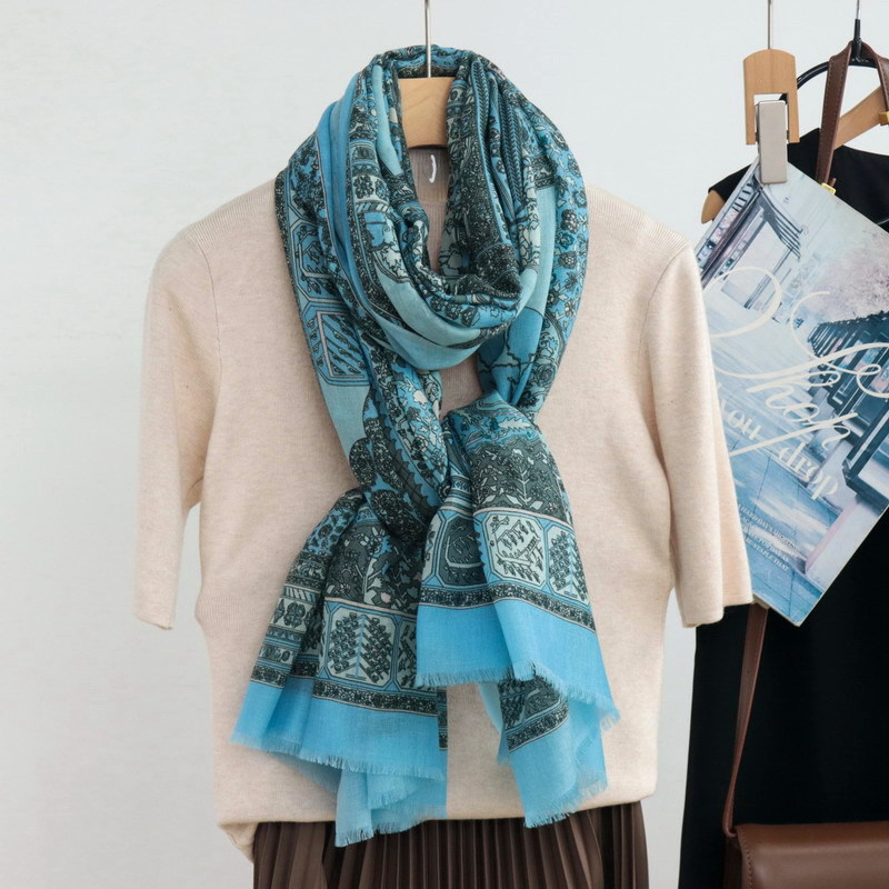 Tassels Long Scarf Luxury Bran – Cashmere Pashmina Wrap recenzja i cena