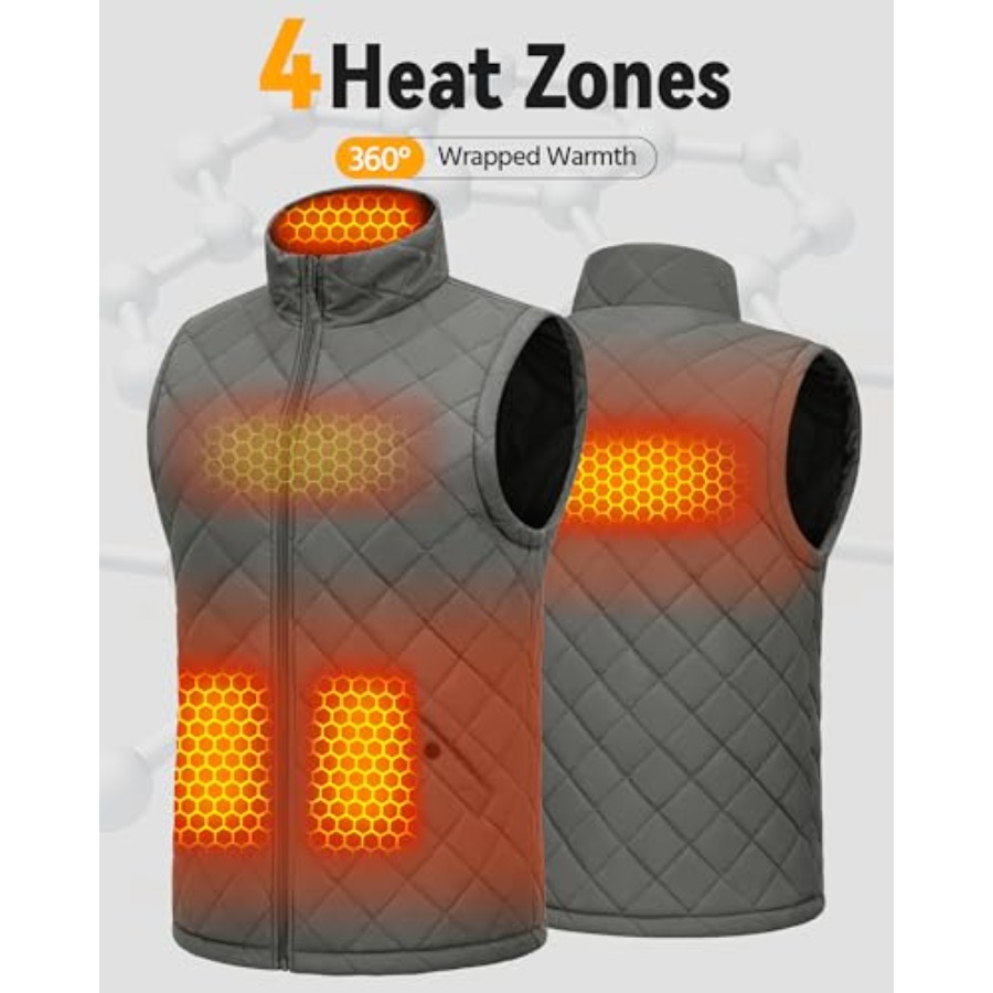 Wulcea Graphene Heated Vest Fo – Heated Vest Battery recenzja i cena