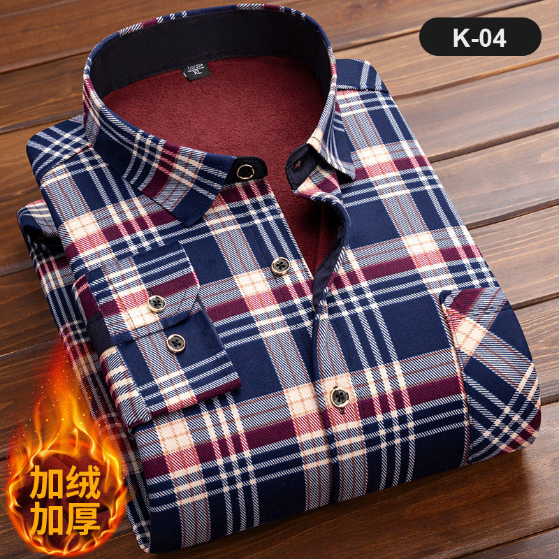 Men's Long Sleeve Plaid Shirt, – Flannel Shirt Lined recenzja i cena