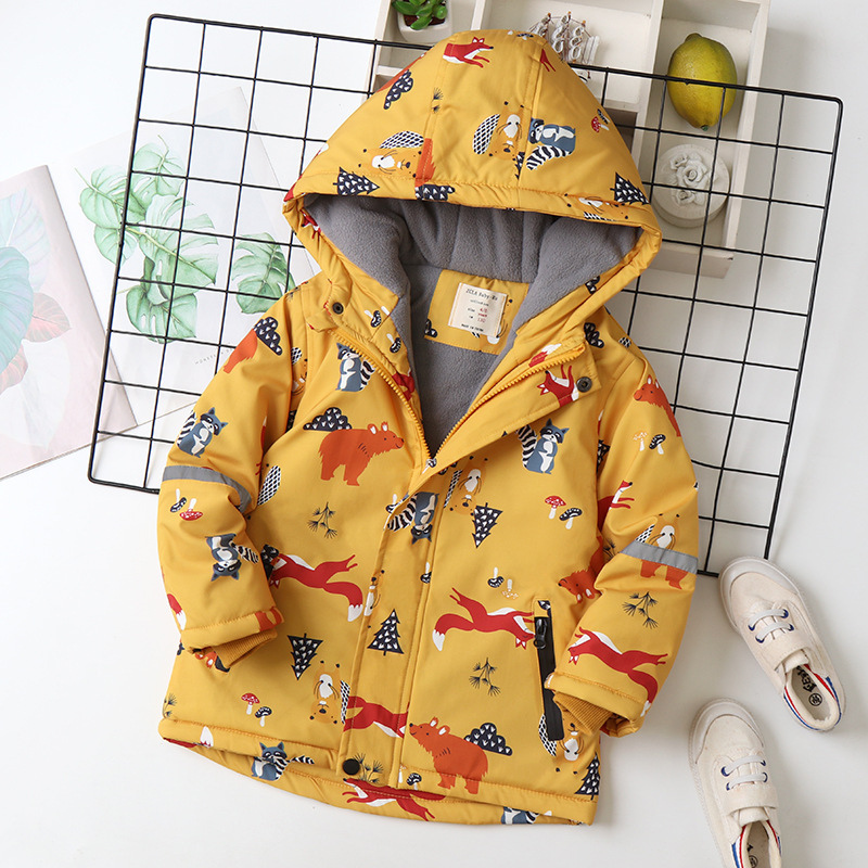 IYEAL Children's Coat Animals  – Flannel Shirt Lined recenzja i cena