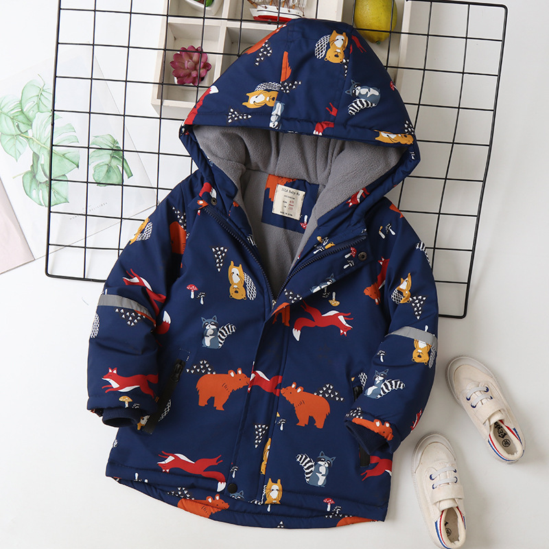IYEAL Children's Coat Animals  – Flannel Shirt Lined recenzja i cena