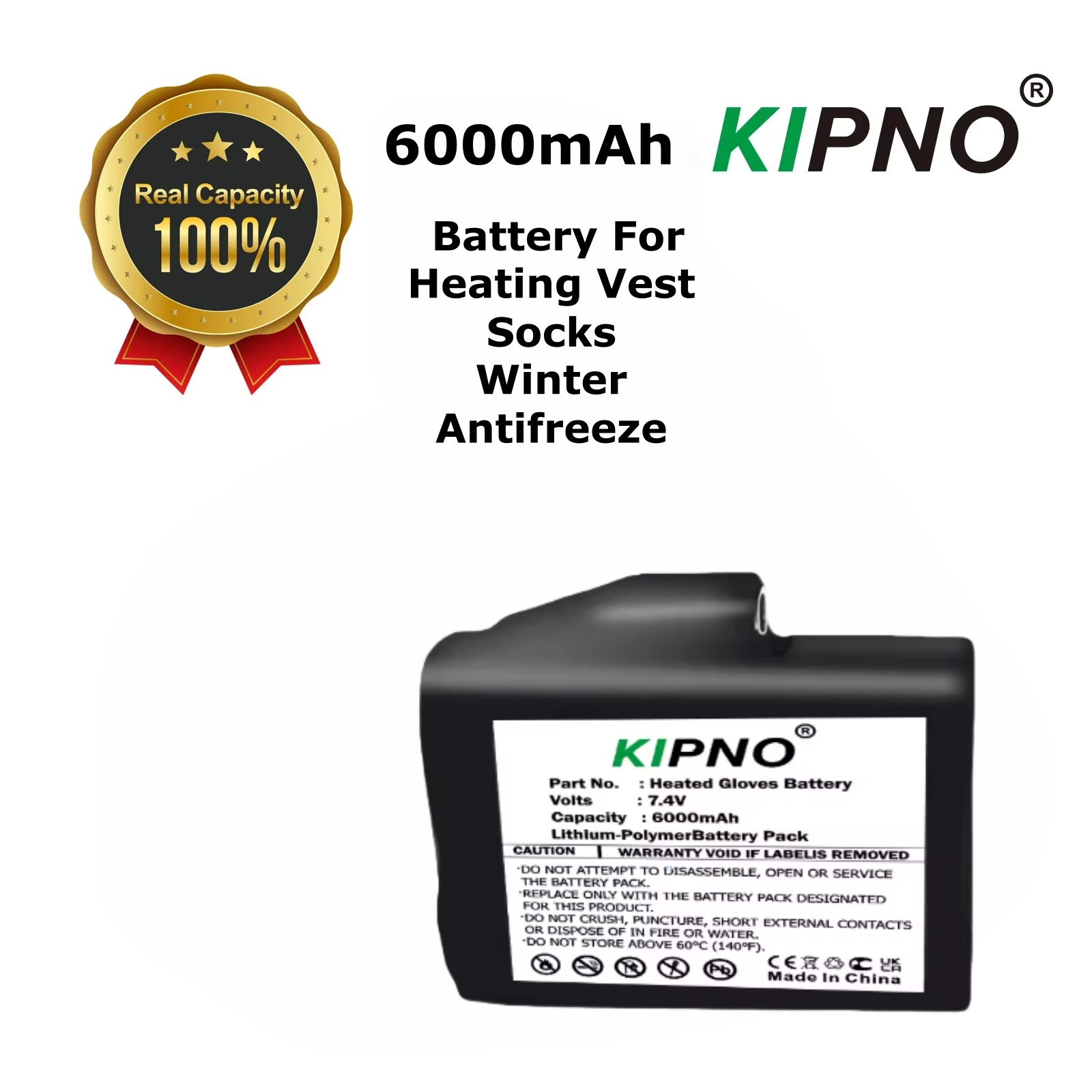 Heated Gloves Battery 7.4V 600 – Heated Vest Battery recenzja i cena