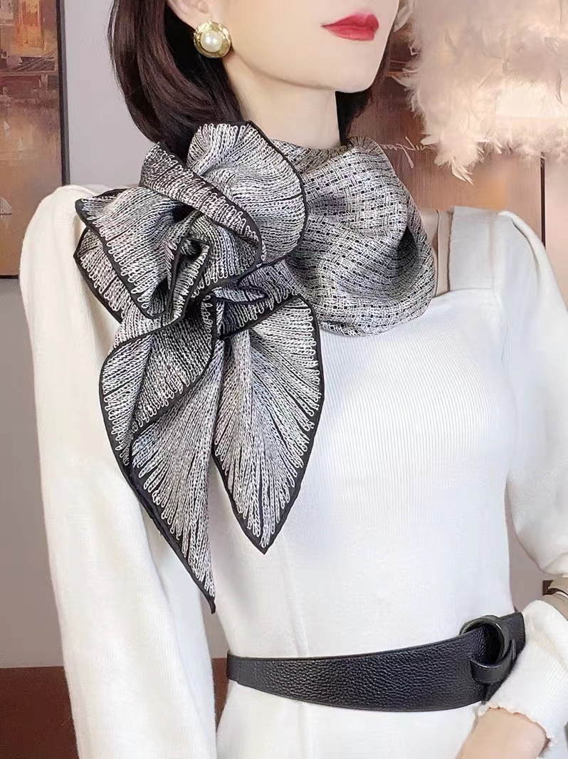 BYSIFA| Brand Silver Grey Wome – Shawl Wrap Winter recenzja i cena
