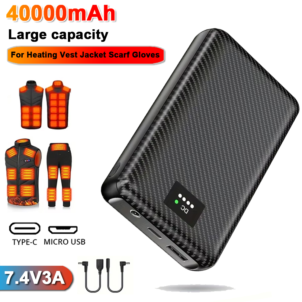 Ranwomen 30000/40000mAh Powerb – Heated Vest Battery recenzja i cena