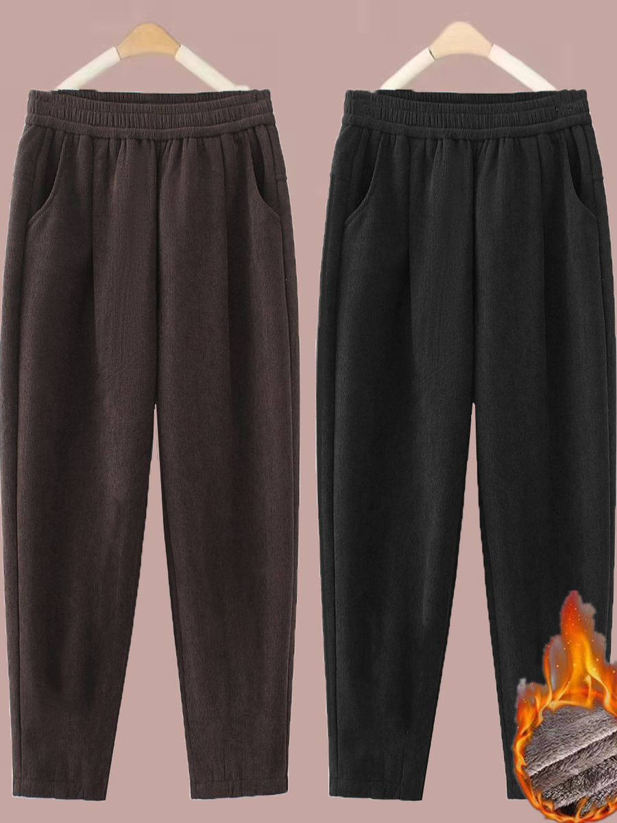 Thickened Straight Leg Pants W – Corduroy Pant Warm recenzja i cena
