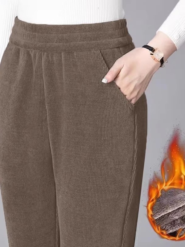 Thickened Straight Leg Pants W – Corduroy Pant Warm recenzja i cena