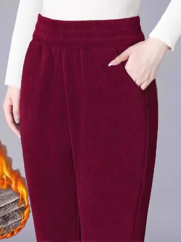 Thickened Straight Leg Pants W – Corduroy Pant Warm recenzja i cena