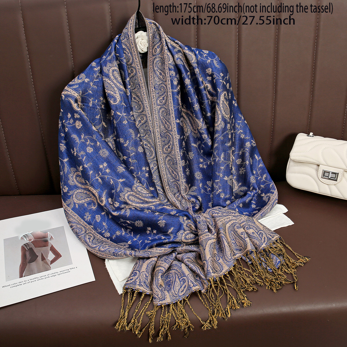 Luxury Brand Autumn Cashmere P – Cashmere Pashmina Wrap recenzja i cena
