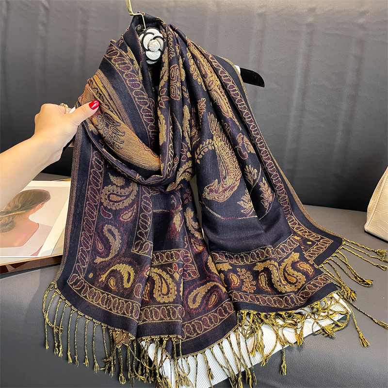 Luxury Brand Autumn Cashmere P – Cashmere Pashmina Wrap recenzja i cena