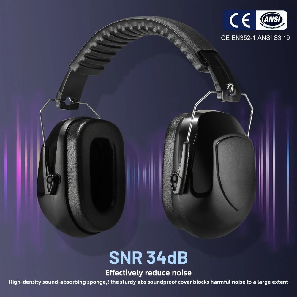 Heavy Duty ABS Soundproof Earm – Earmuffs Foldable recenzja i cena