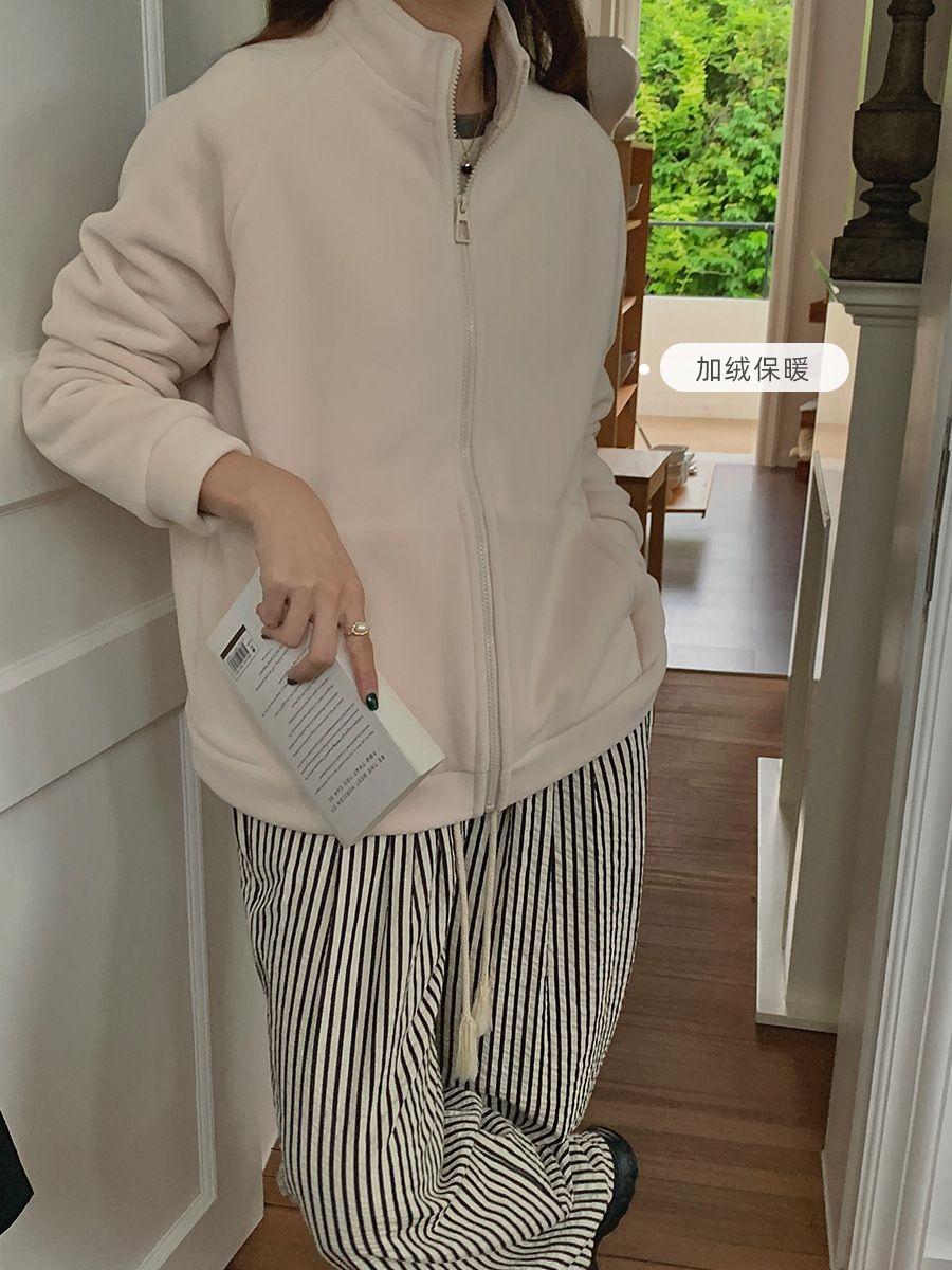 Fleece Sweatshirt No Hat Women – Sherpa Hoodie Fleece recenzja i cena
