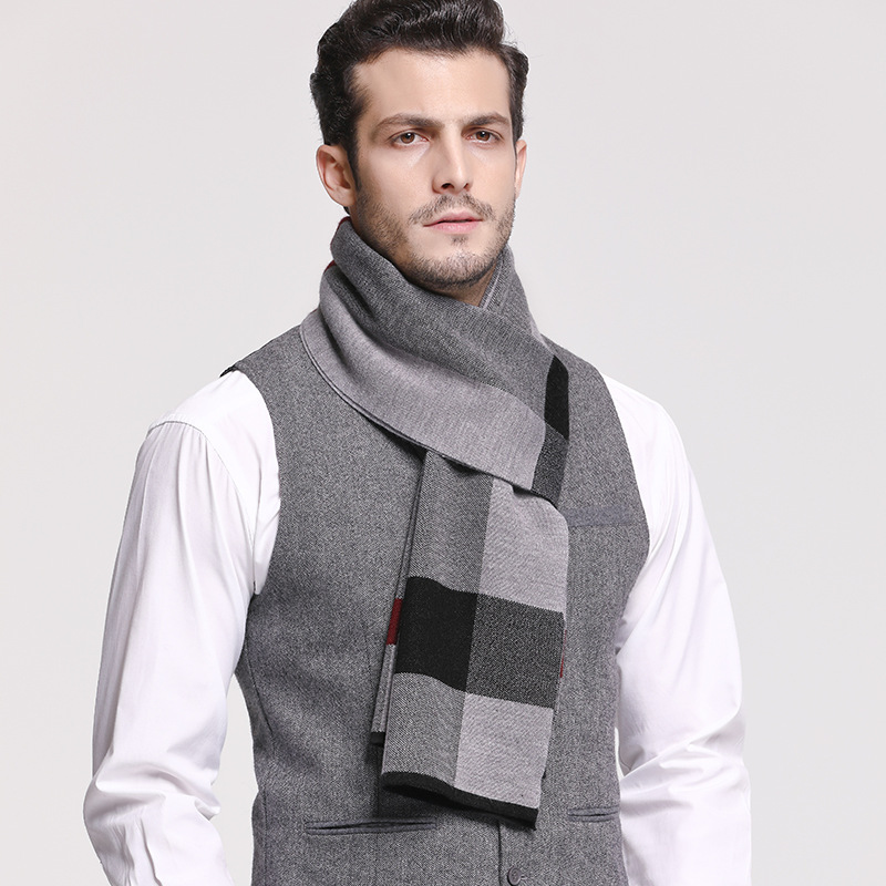RUNMEIFA 2022 Classic Autumn & – Wool Scarf Men recenzja i cena
