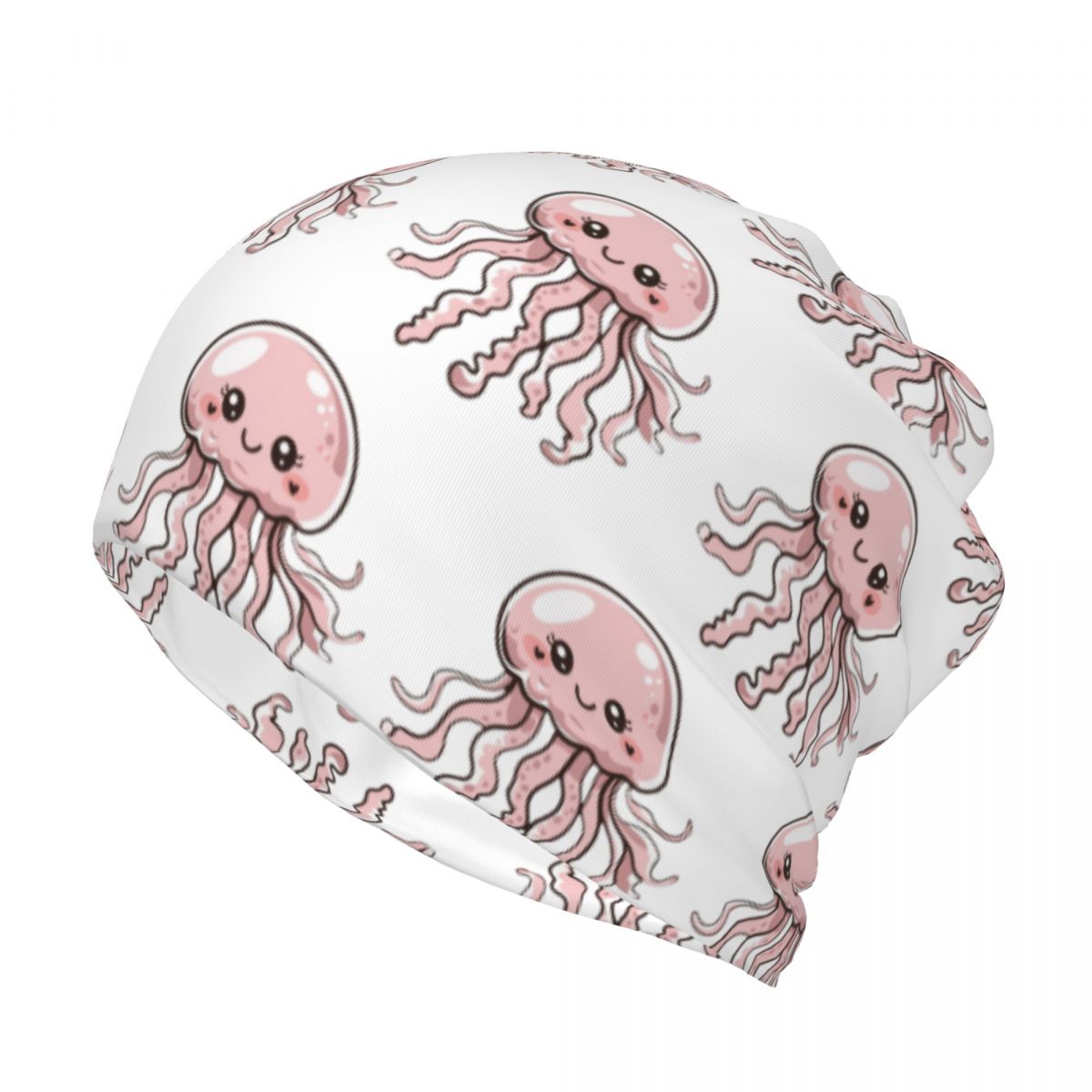 Cute Jellyfish Kawaii Design B – Knit Beanie Hat Warm recenzja i cena