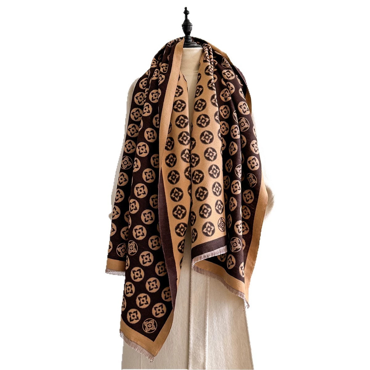 Fashion Winter Warm Smile Face – Cashmere Pashmina Wrap recenzja i cena