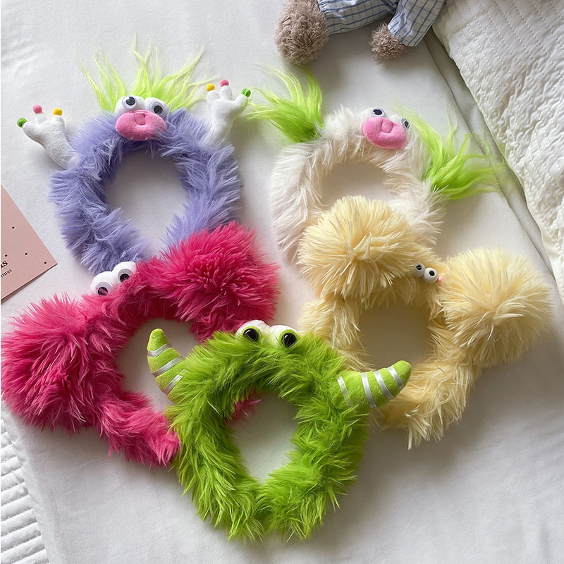 Funny Plush Headbands For Wome – Winter Headband Fleece recenzja i cena
