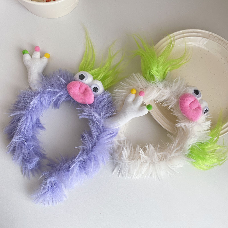 Funny Plush Headbands For Wome – Winter Headband Fleece recenzja i cena