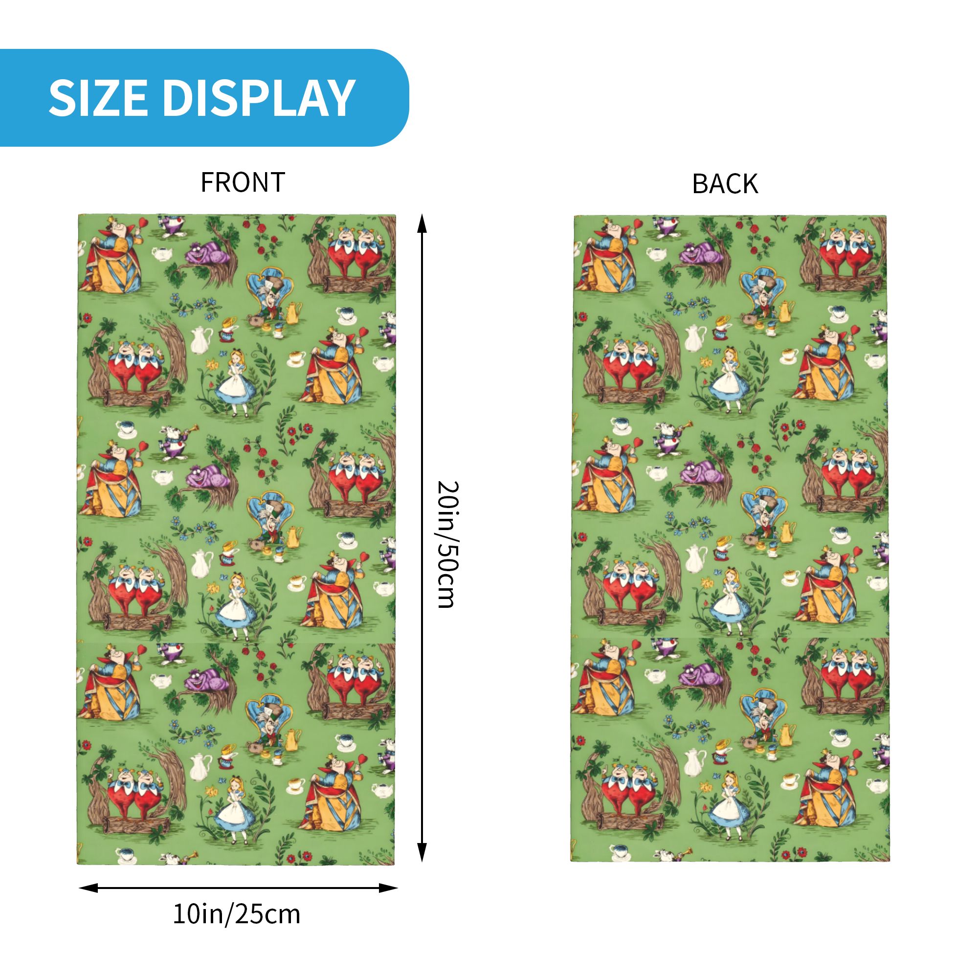 Custom A-Alice in W-Wonderland – Neck Gaiter Fleece recenzja i cena