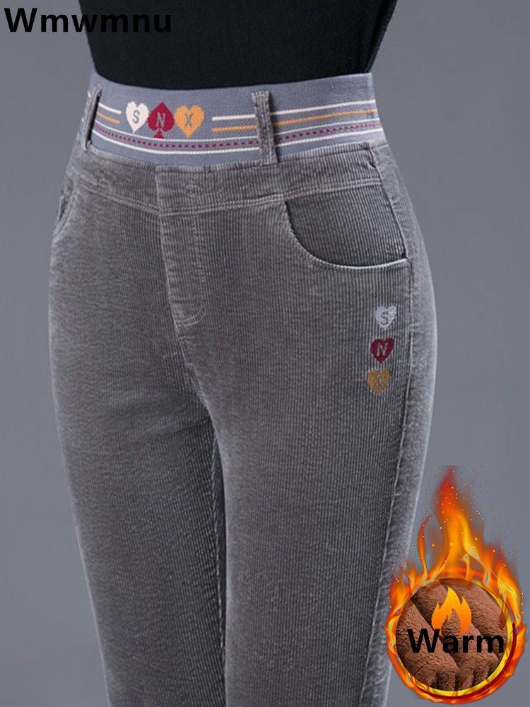 Winter Thicken Plush Lined Pen – Corduroy Pant Warm recenzja i cena