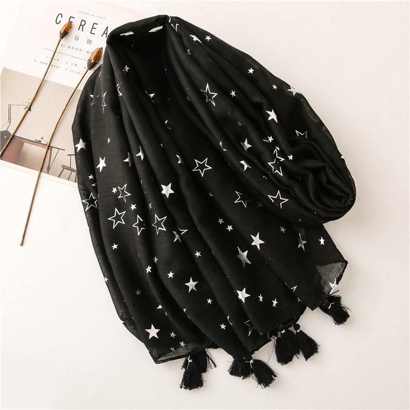 2026 Fashion Iron Silver Star  – Shawl Wrap Winter recenzja i cena