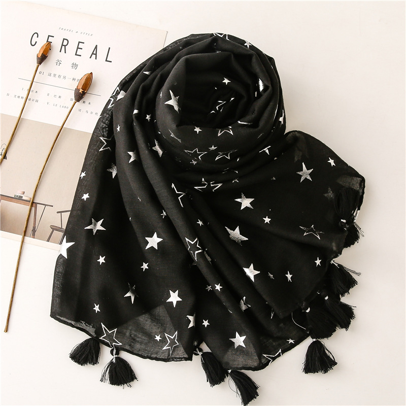 2026 Fashion Iron Silver Star  – Shawl Wrap Winter recenzja i cena