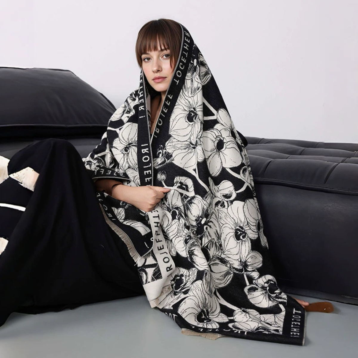 Luxury Winter Women's Imitatio – Cashmere Pashmina Wrap recenzja i cena