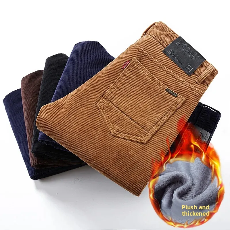 Thickened Fleece Lined Corduro – Corduroy Pant Warm recenzja i cena