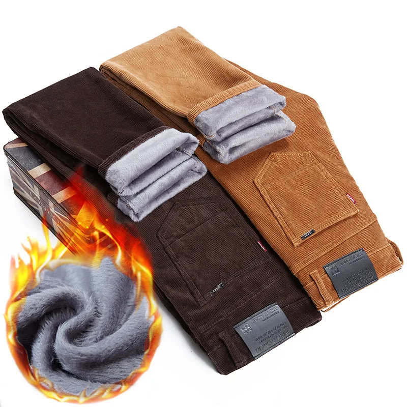 Thickened Fleece Lined Corduro – Corduroy Pant Warm recenzja i cena