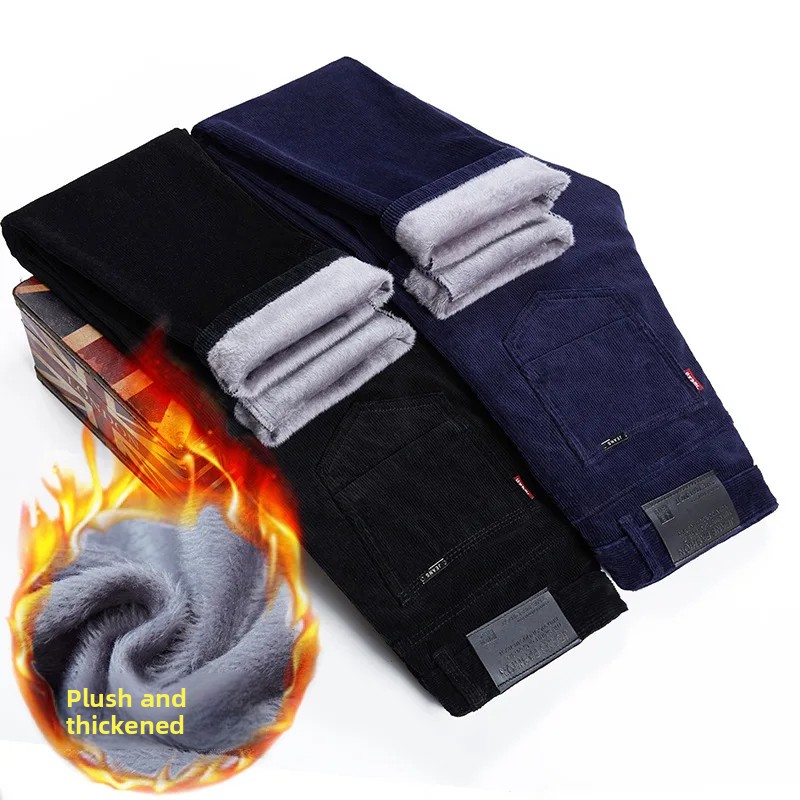 Thickened Fleece Lined Corduro – Corduroy Pant Warm recenzja i cena