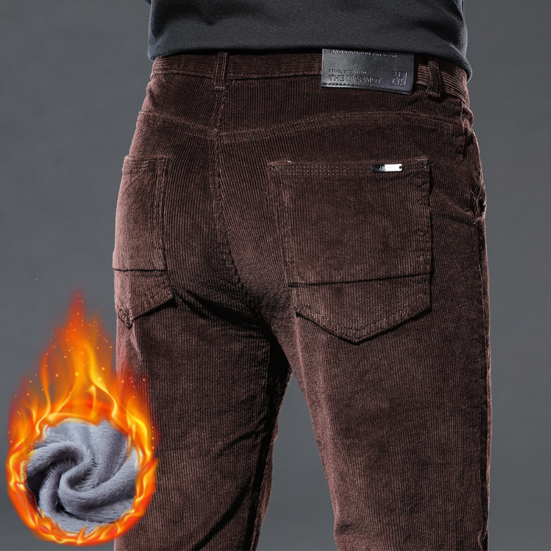 Winter New Men's Corduroy Flee – Corduroy Pant Warm recenzja i cena
