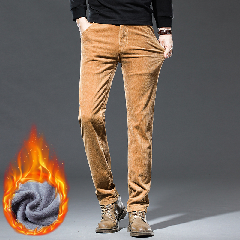 Winter New Men's Corduroy Flee – Corduroy Pant Warm recenzja i cena
