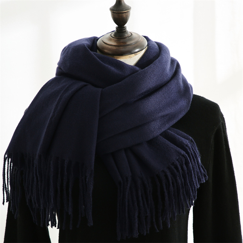 Fashion Scarf Man Winter Warm  – Wool Scarf Men recenzja i cena