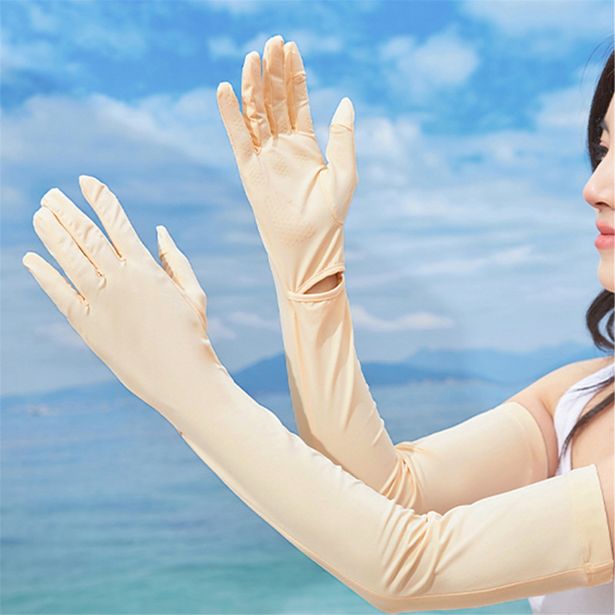 A11I Women UV Long Sun Protect – Touch Screen Gloves recenzja i cena