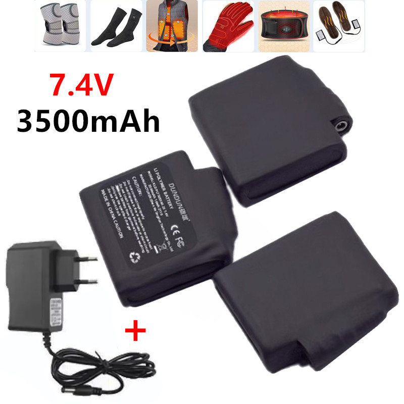 Heated Gloves Battery 7.4V 350 – Heated Vest Battery recenzja i cena