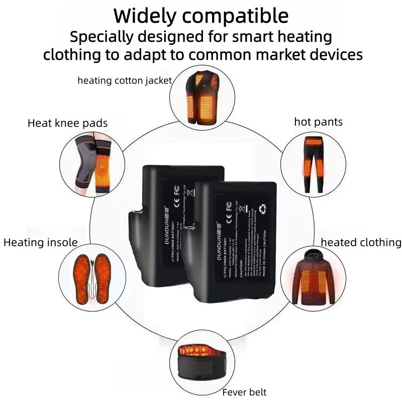 Heated Gloves Battery 7.4V 350 – Heated Vest Battery recenzja i cena