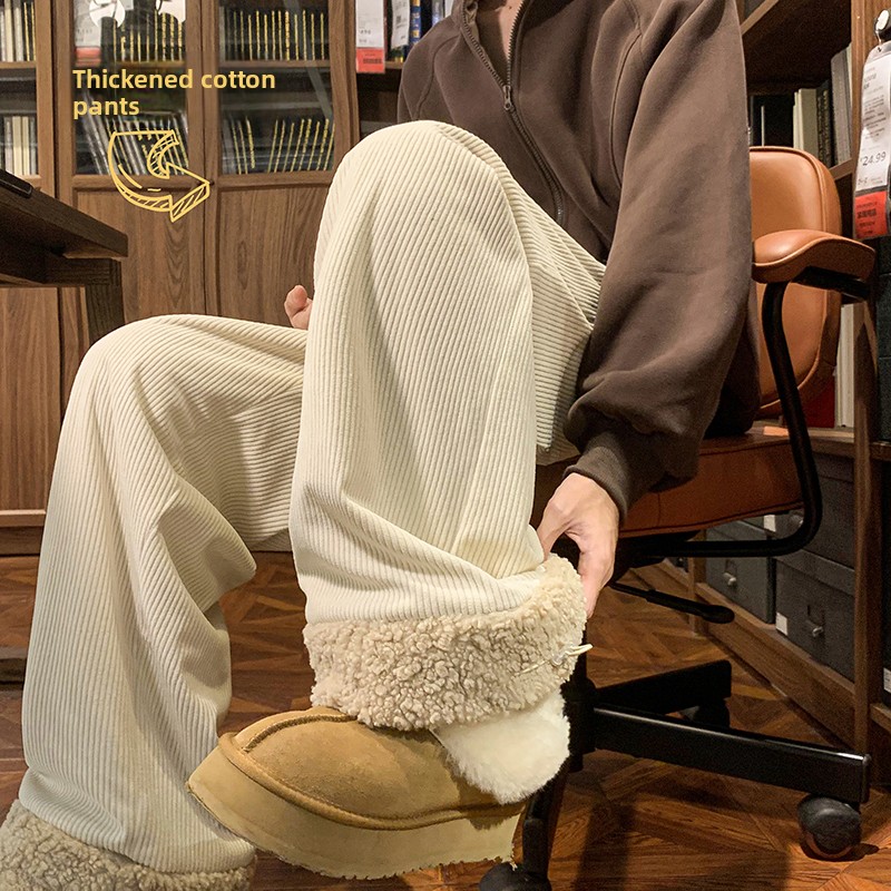 Men's Thickened Fleece Lined C – Corduroy Pant Warm recenzja i cena