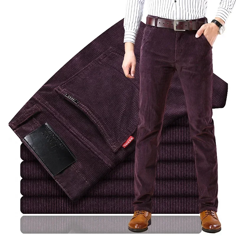 2025 Spring Autumn Men's Cordu – Corduroy Pant Warm recenzja i cena