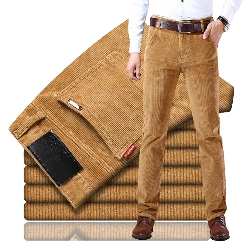 2025 Spring Autumn Men's Cordu – Corduroy Pant Warm recenzja i cena