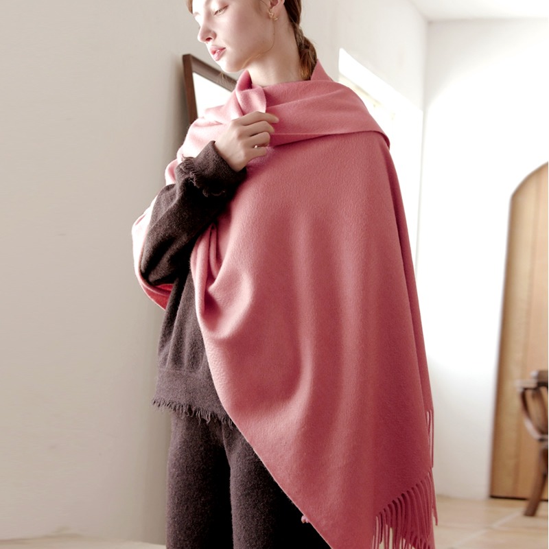 Wool Winter Scarf Women Fashio – Shawl Wrap Winter recenzja i cena