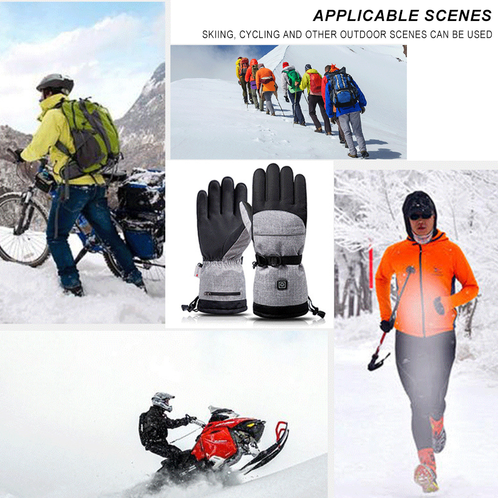Electric Heated Gloves Men Wom – Touch Screen Gloves recenzja i cena