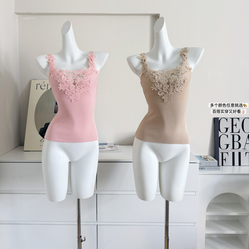 Sexy Lace Trim Camisole Top Ho – Flannel Shirt Lined recenzja i cena