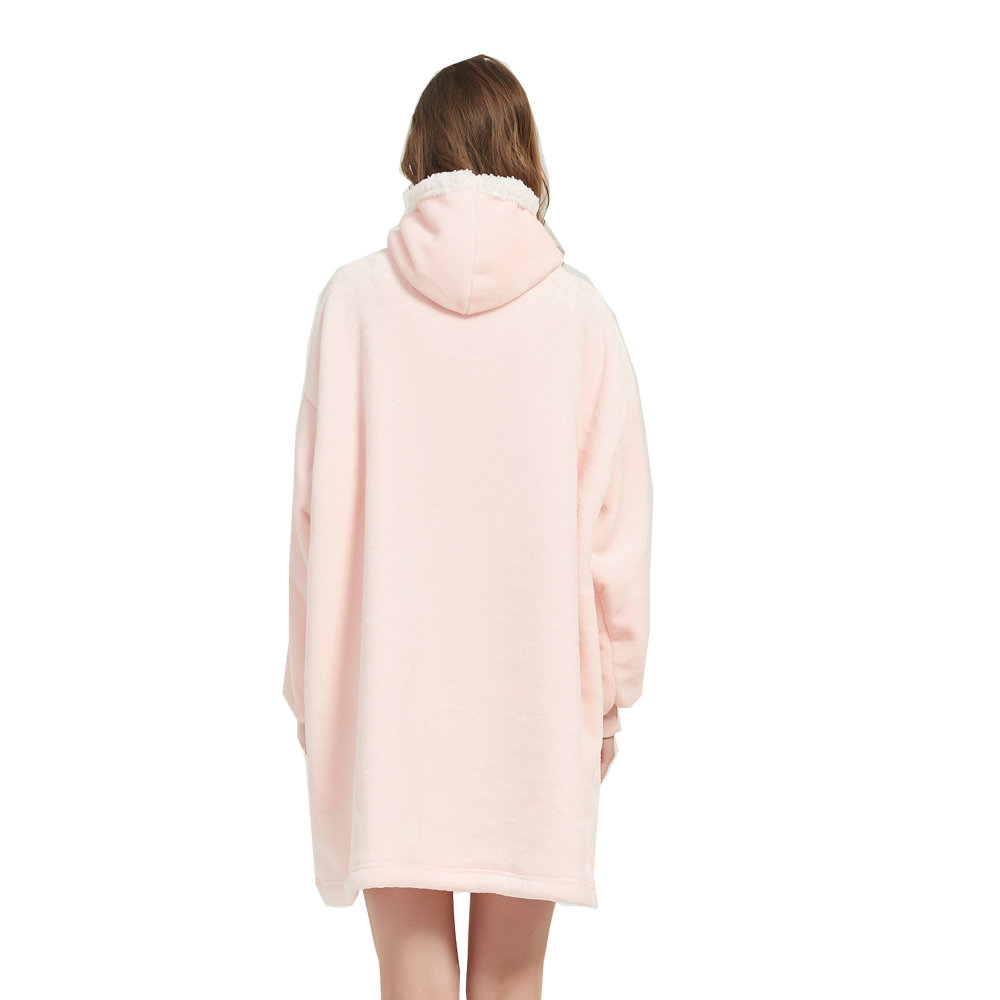 Microfiber Plush Coral Fleece  – Sherpa Hoodie Fleece recenzja i cena