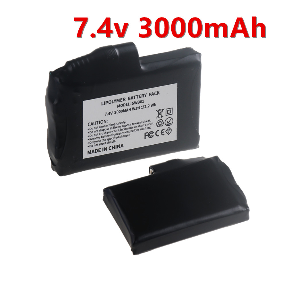 7.4V 3000mah Li-Polymer Batter – Heated Vest Battery recenzja i cena