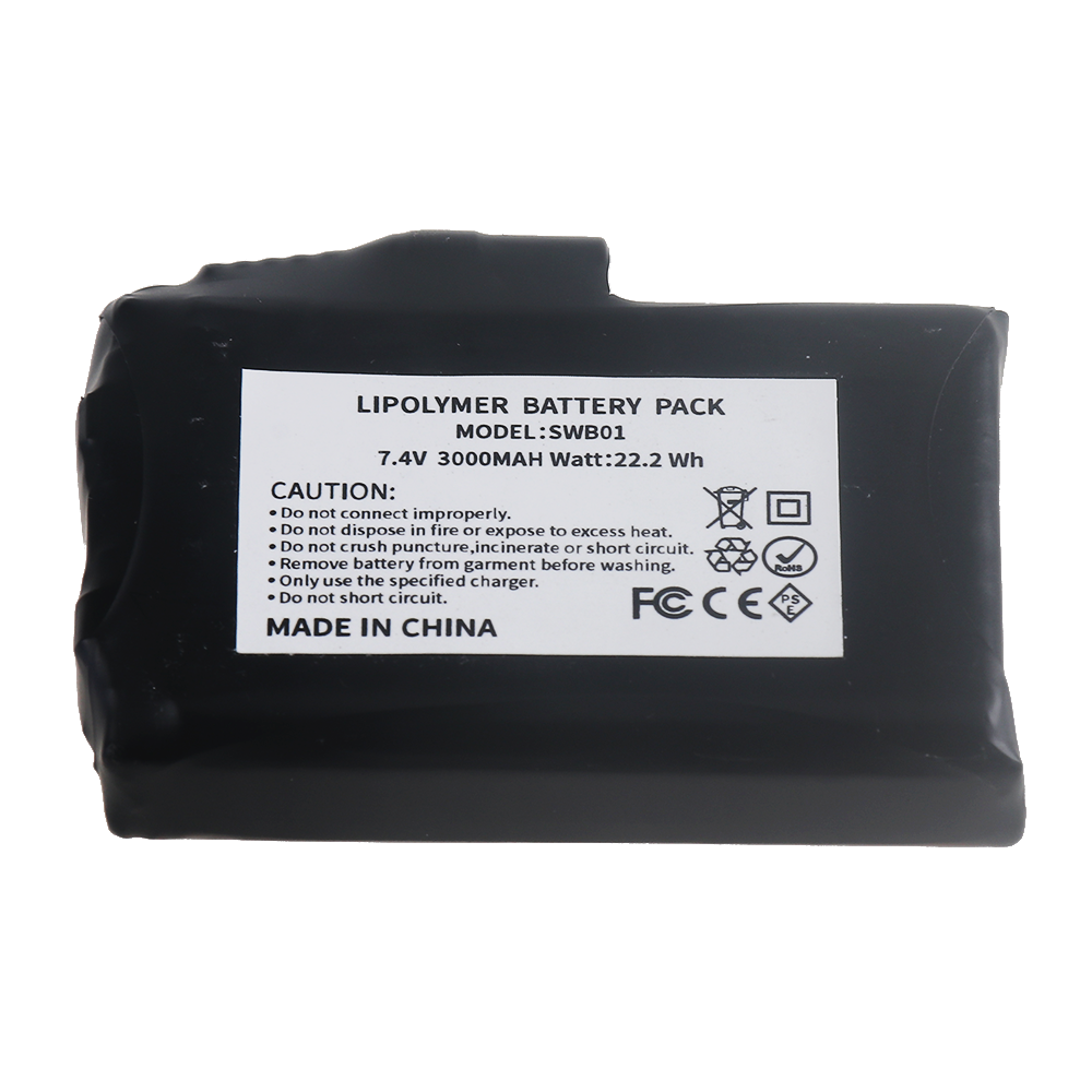 7.4V 3000mah Li-Polymer Batter – Heated Vest Battery recenzja i cena