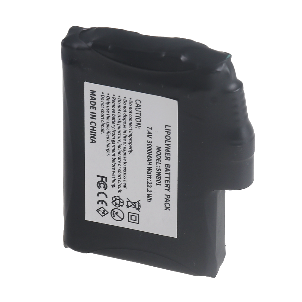 7.4V 3000mah Li-Polymer Batter – Heated Vest Battery recenzja i cena